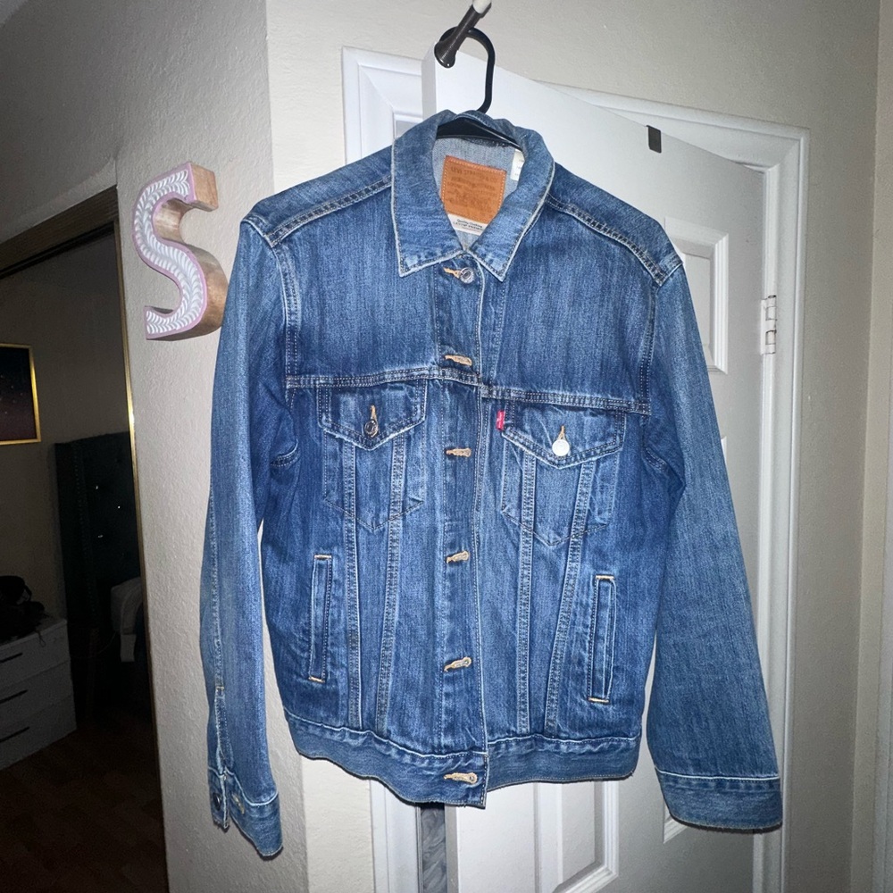 Levi's Classic Blue Denim Trucker Jacket